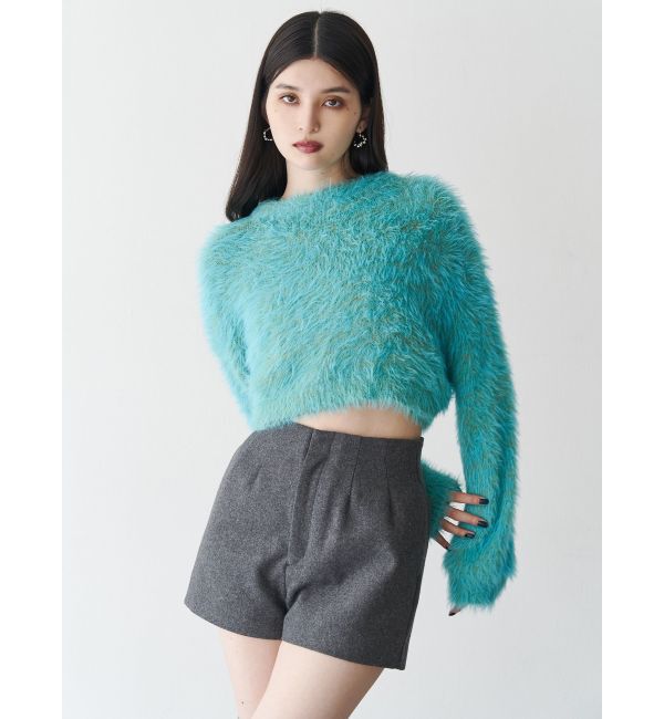 MURUA「ウールライクタックショートパンツ」|その他|