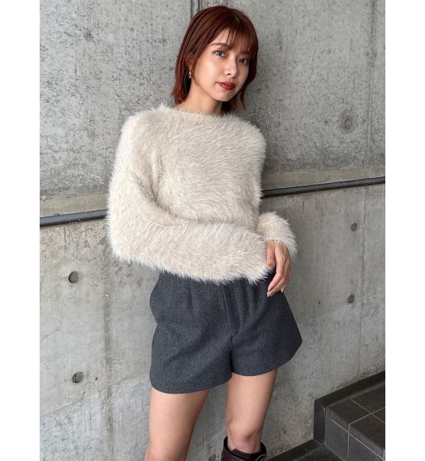 MURUA「ウールライクタックショートパンツ」|その他|