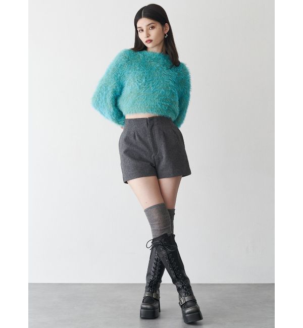 MURUA「ウールライクタックショートパンツ」|その他|