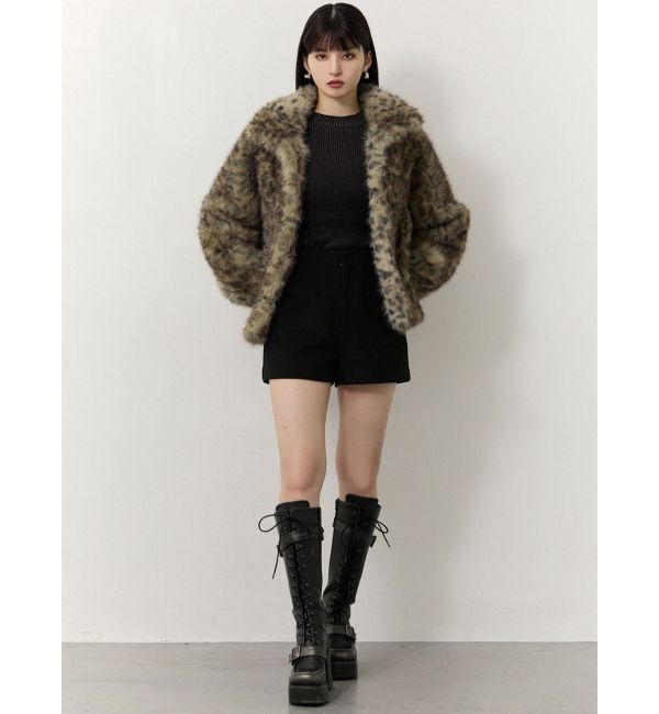 MURUA「ウールライクタックショートパンツ」|その他|