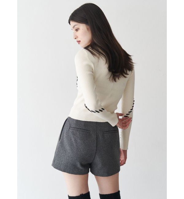 MURUA「ウールライクタックショートパンツ」|その他|