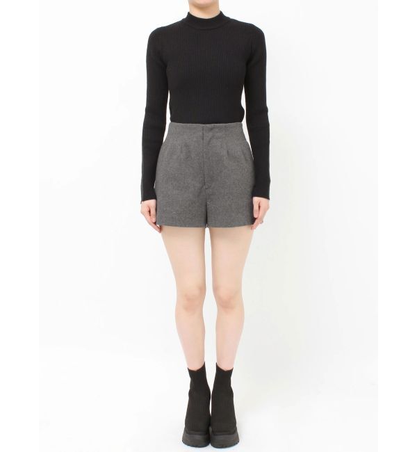 MURUA「ウールライクタックショートパンツ」|その他|