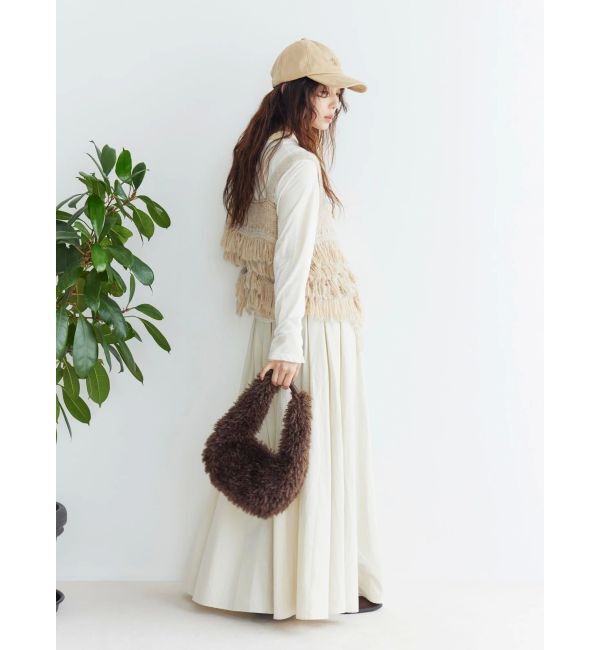 Ungrid「マルチウェイフリンジデザインニットビスチェ」|ニット・セーター|