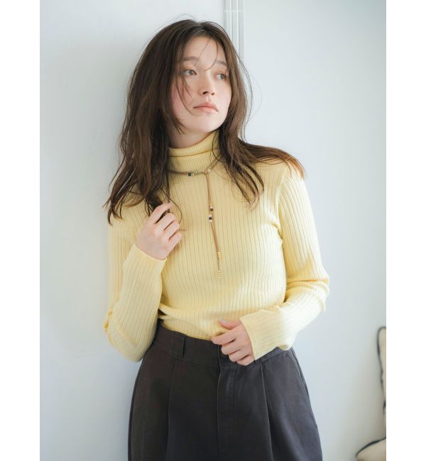 Ungrid「ウォッシャブルタートルニット」|ニット・セーター|