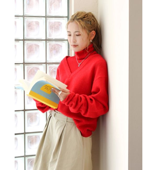 Ungrid「ウォッシャブルタートルニット」|ニット・セーター|