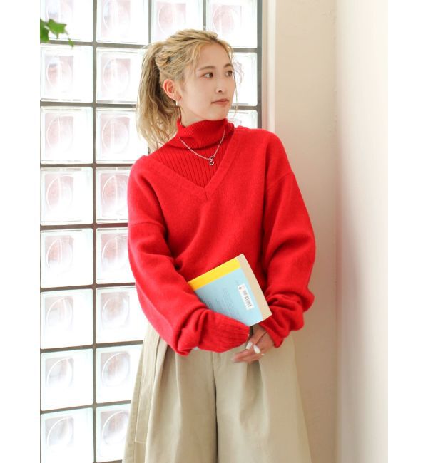 Ungrid「ウォッシャブルタートルニット」|ニット・セーター|