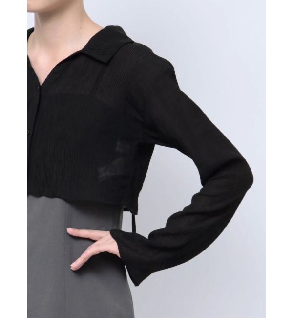 LAGUNAMOON「シアーシャツセットキャミワンピース」|ワンピース|