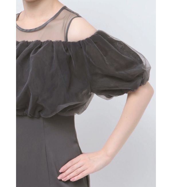 LAGUNAMOON「LADYシアーボレロレイヤードワンピース」|ワンピース|