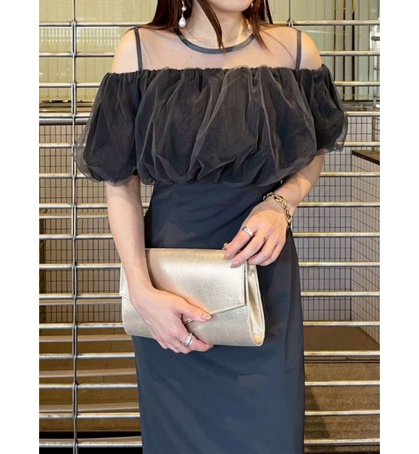 LAGUNAMOON「LADYシアーボレロレイヤードワンピース」|ワンピース|