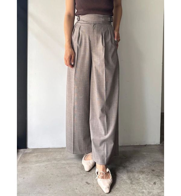 LAGUNAMOON「チェックグルカワイドパンツ」|その他|