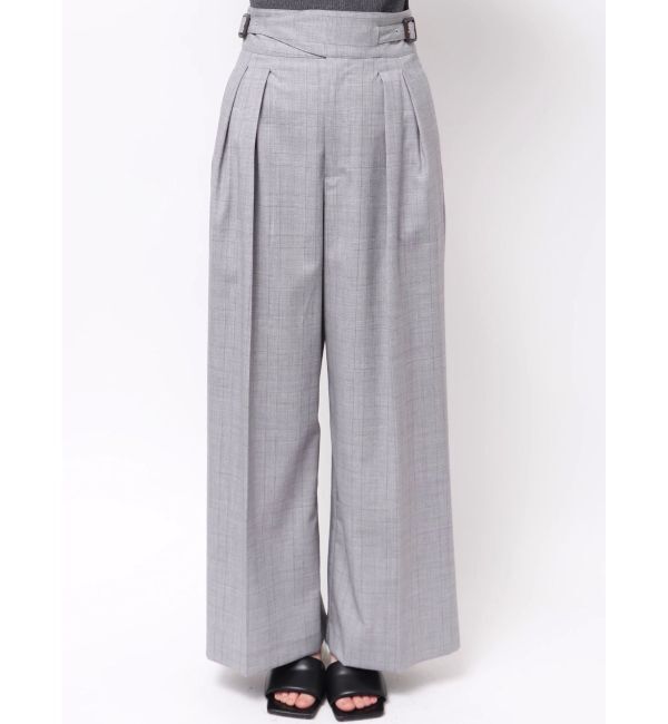 LAGUNAMOON「チェックグルカワイドパンツ」|その他|