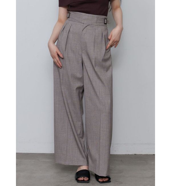 LAGUNAMOON「チェックグルカワイドパンツ」|その他|