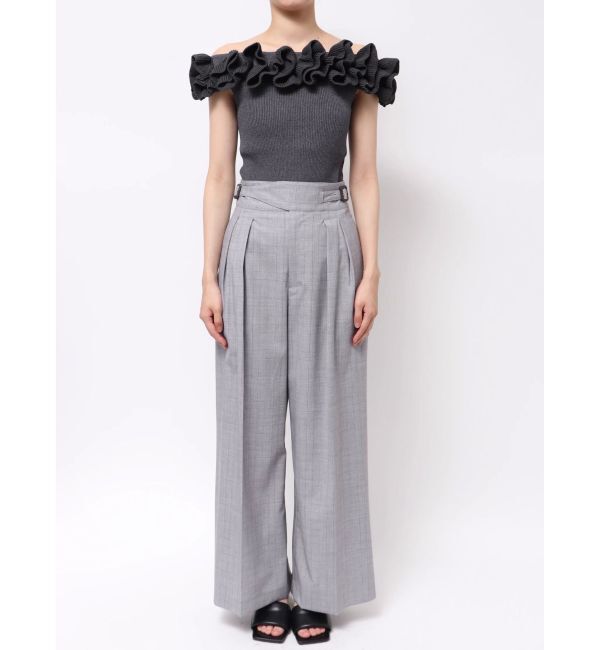 LAGUNAMOON「チェックグルカワイドパンツ」|その他|