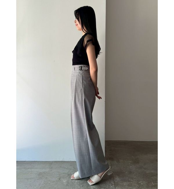 LAGUNAMOON「チェックグルカワイドパンツ」|その他|