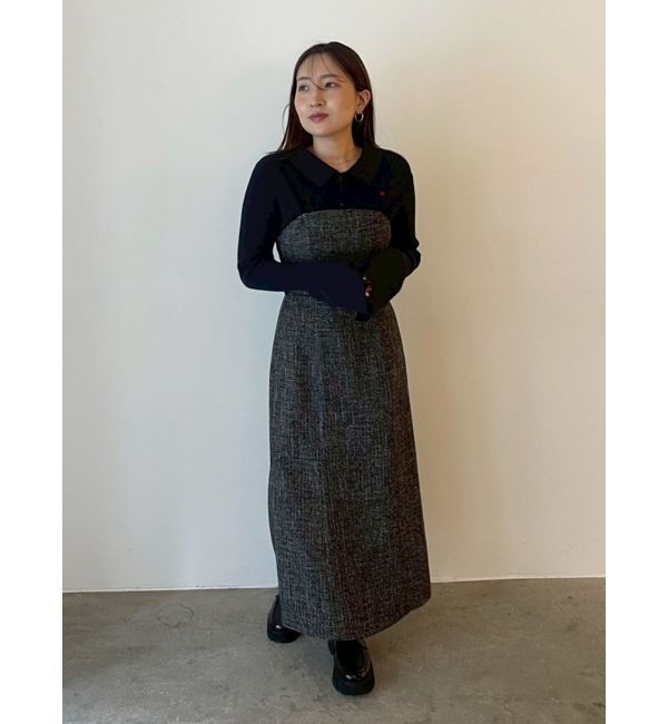 POLO BCSコラボ】カラーネックニットドッキングワンピース（LAGUNAMOON