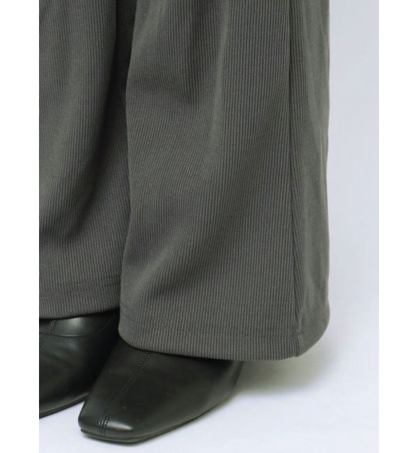 EVRIS「リブフレアパンツ」|その他|