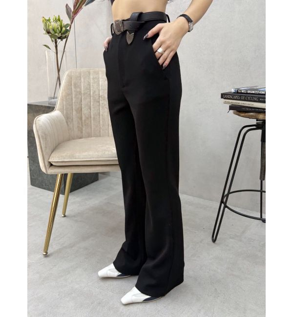 EVRIS「リブフレアパンツ」|その他|