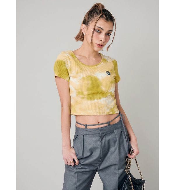 EVRIS「ウエストリボンワイドパンツ【セットアップ着用可能】」|その他|