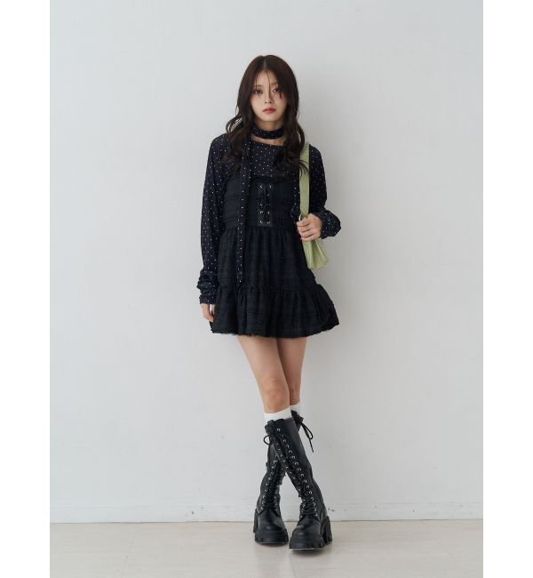 jouetie「シアーベロアチョーカートップス」|Tシャツ・カットソー|