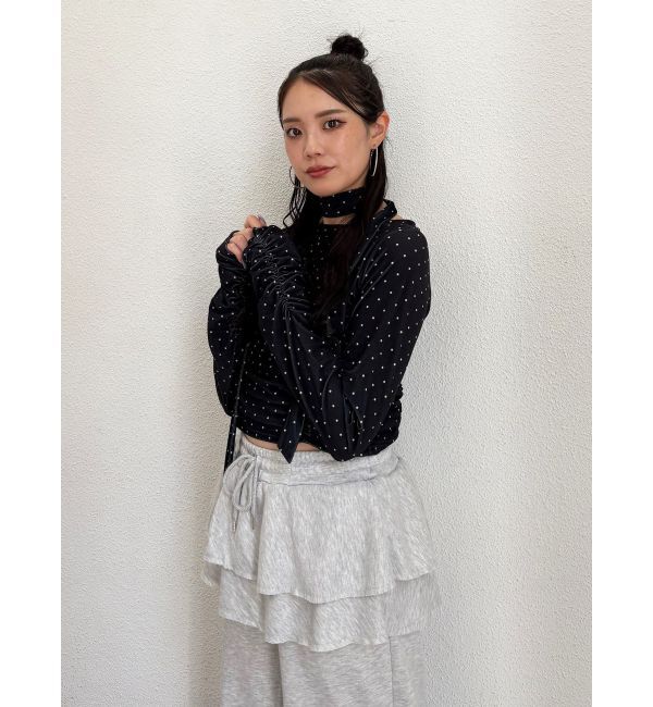 jouetie「シアーベロアチョーカートップス」|Tシャツ・カットソー|