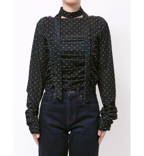 jouetie「シアーベロアチョーカートップス」|Tシャツ・カットソー|