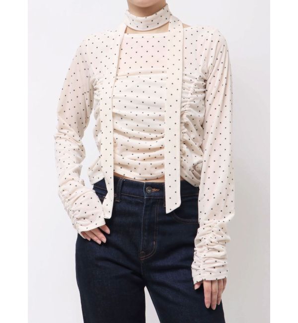 jouetie「シアーベロアチョーカートップス」|Tシャツ・カットソー|