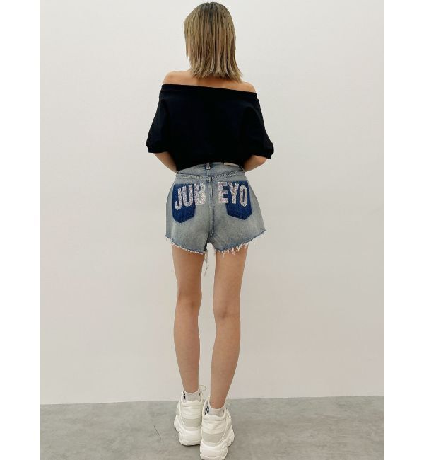 GYDA「GDエンボスオフショルトップス」|Tシャツ・カットソー|