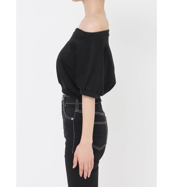 GYDA「GDエンボスオフショルトップス」|Tシャツ・カットソー|