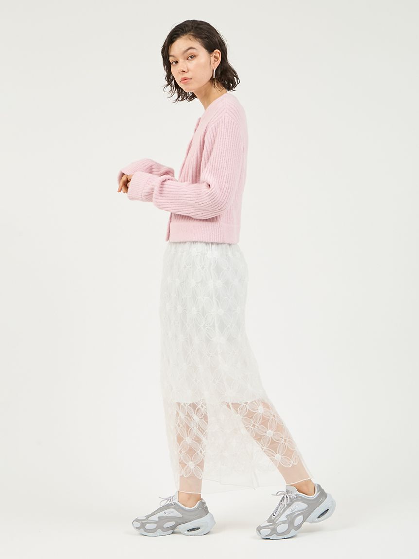 emmi atelier「フラワーチュールスカート」|スカート|