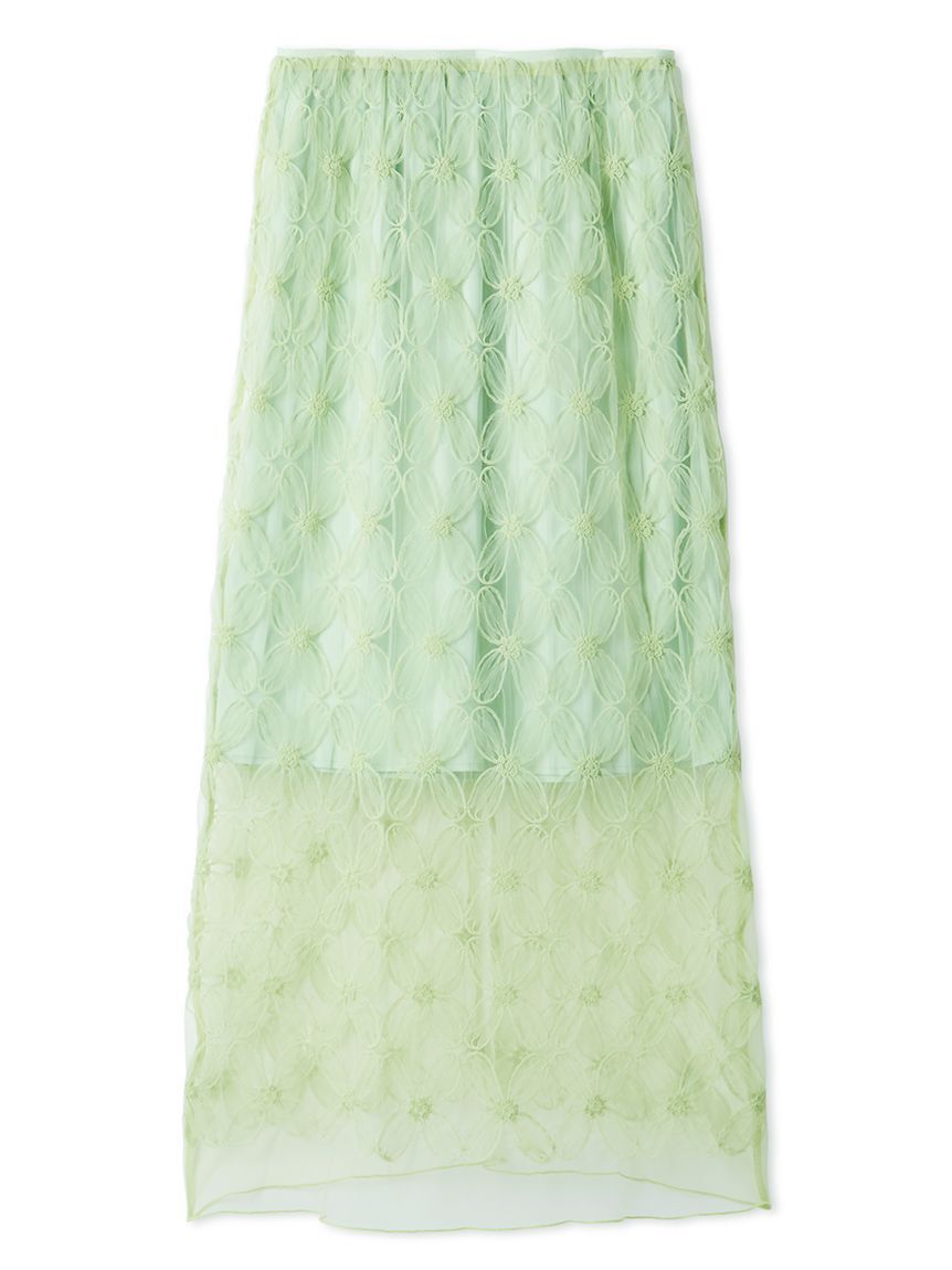 emmi atelier「フラワーチュールスカート」|スカート|