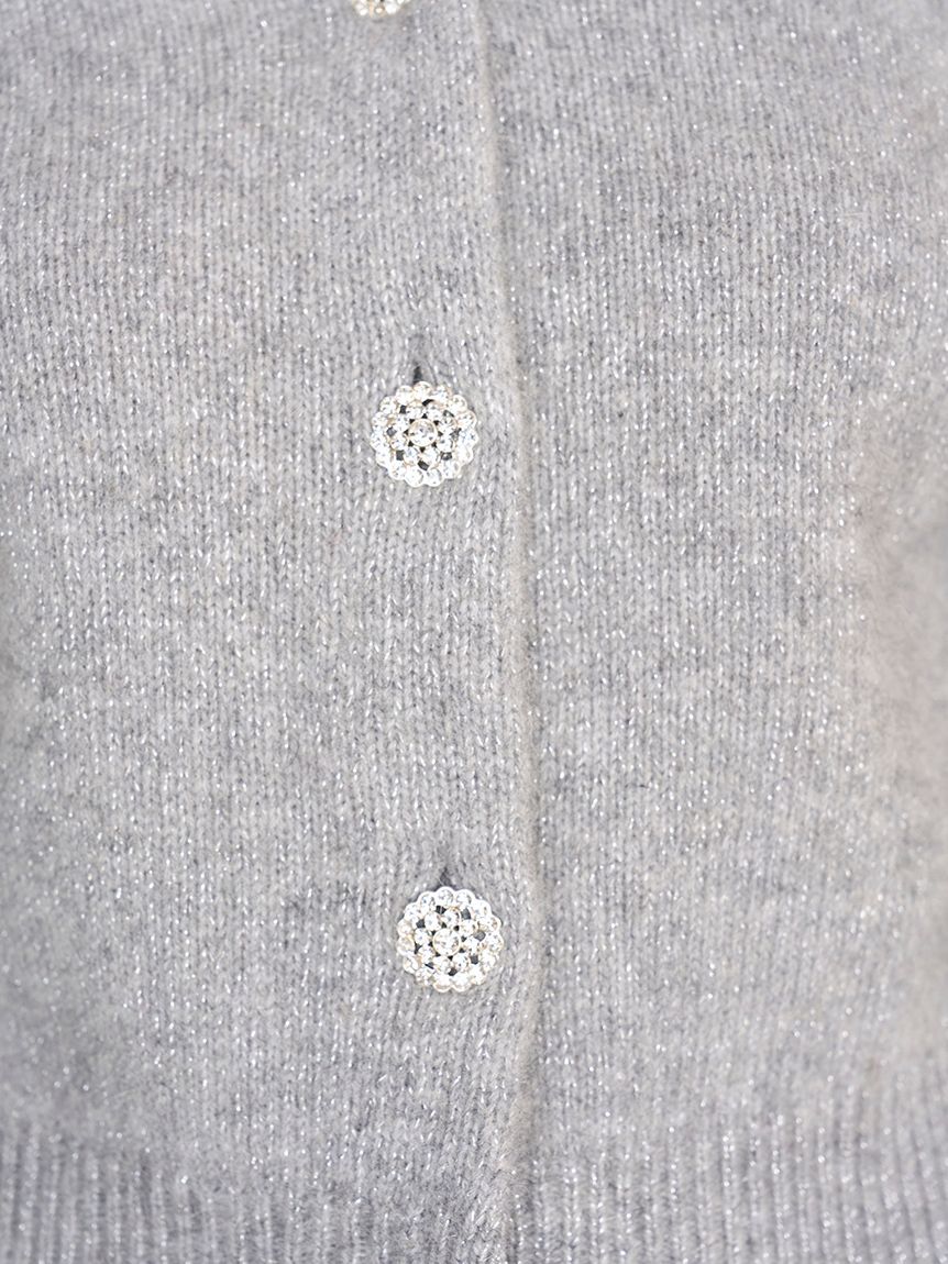 SNIDEL「フォックスビジューカーディガン」|カーディガン|