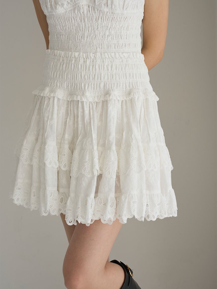 SNIDEL「コットンフリルスカショーパン」|その他|