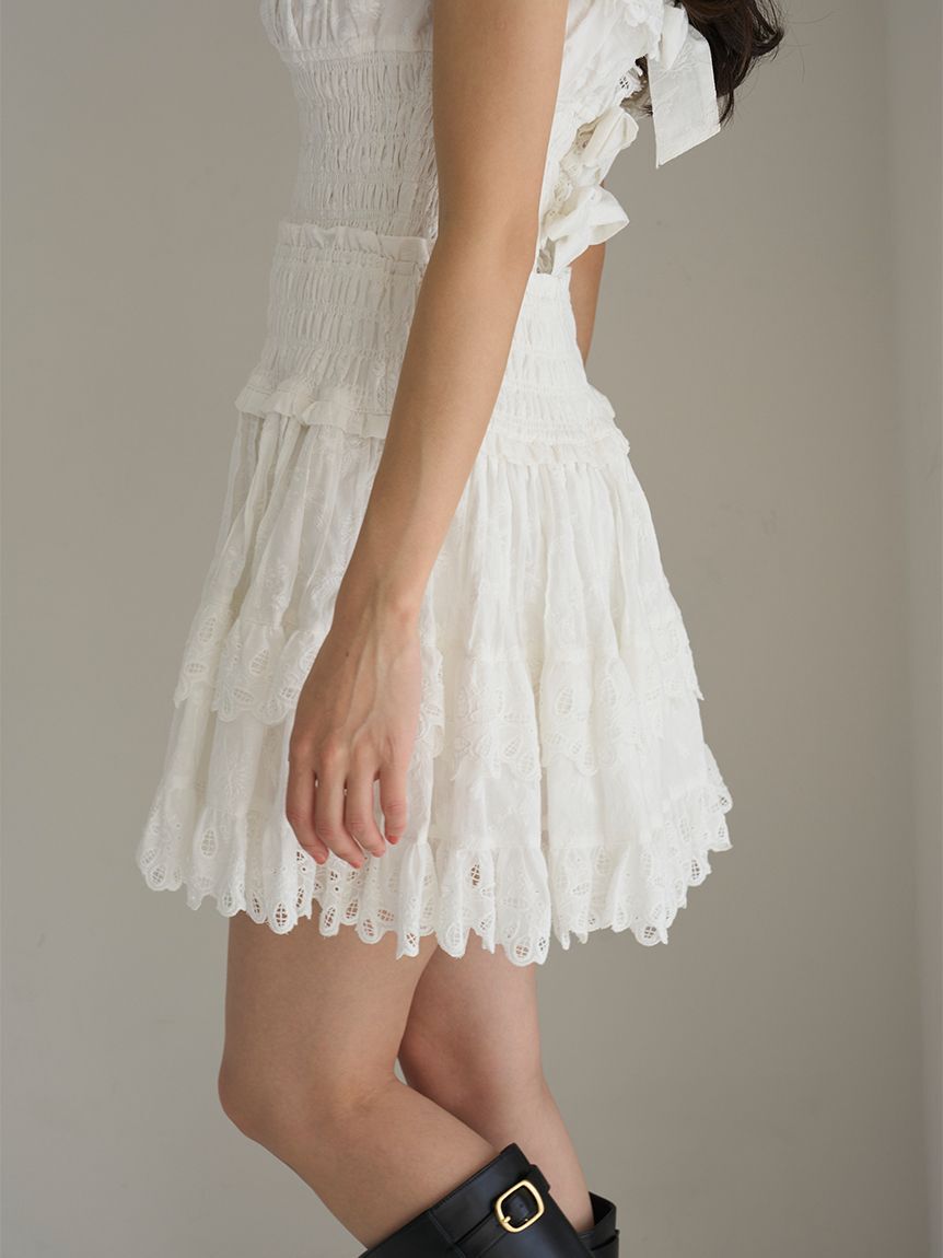 SNIDEL「コットンフリルスカショーパン」|その他|