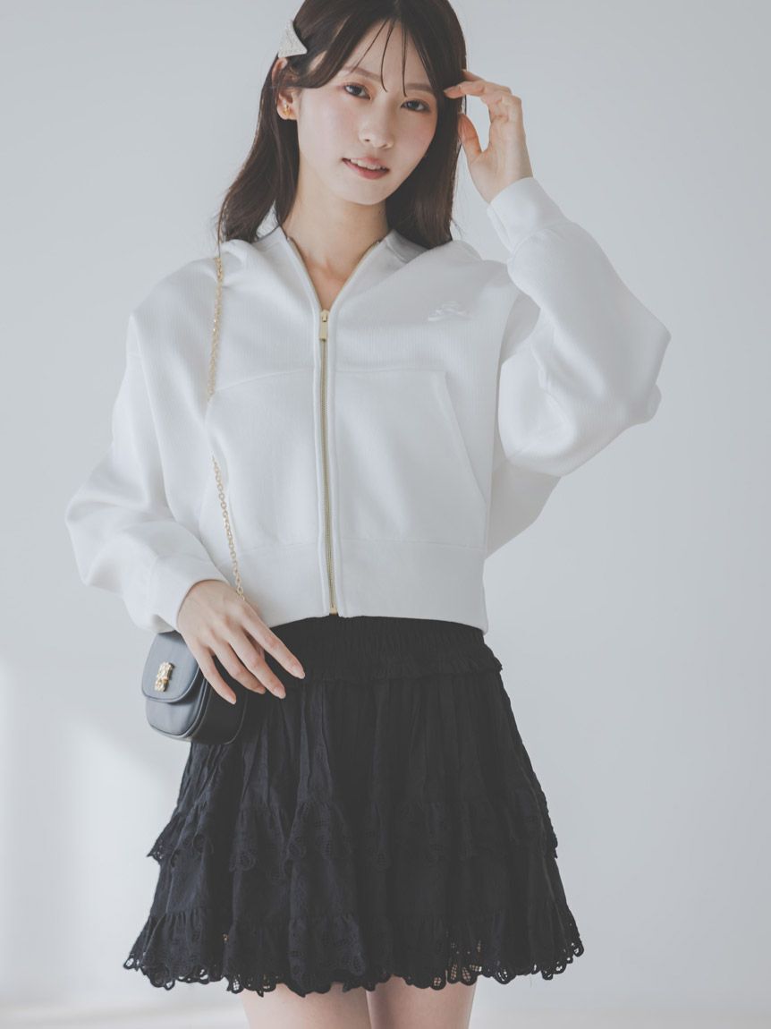 SNIDEL「コットンフリルスカショーパン」|その他|BLK