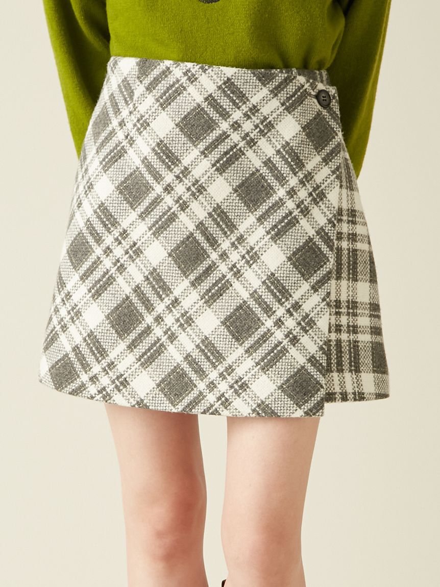 LILY BROWN「【WEB限定サイズ2】ロービングチェックスカショーパン」|その他|