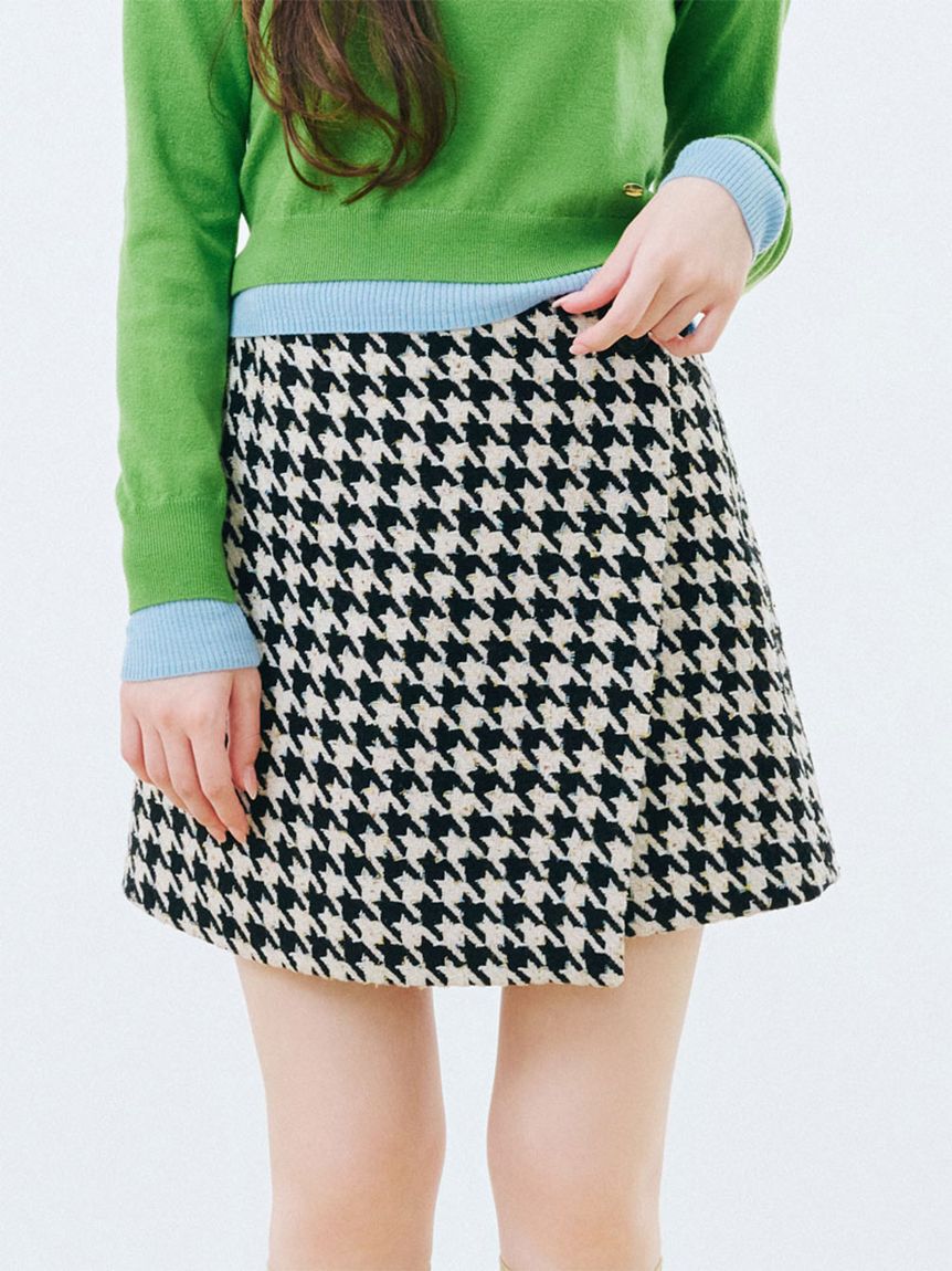 LILY BROWN「【WEB限定サイズ2】ロービングチェックスカショーパン」|その他|BEG