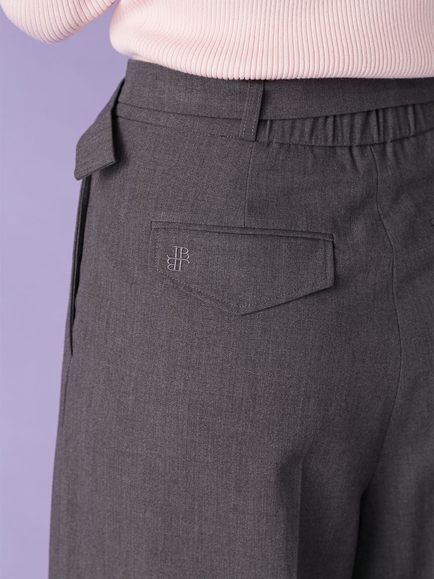 LILY BROWN「ベルト付きタックワイドパンツ」|その他|