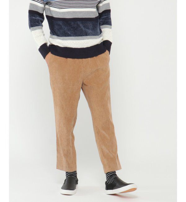 IKKA LOUNGE「コーデュロイワンタックパンツ」|その他|