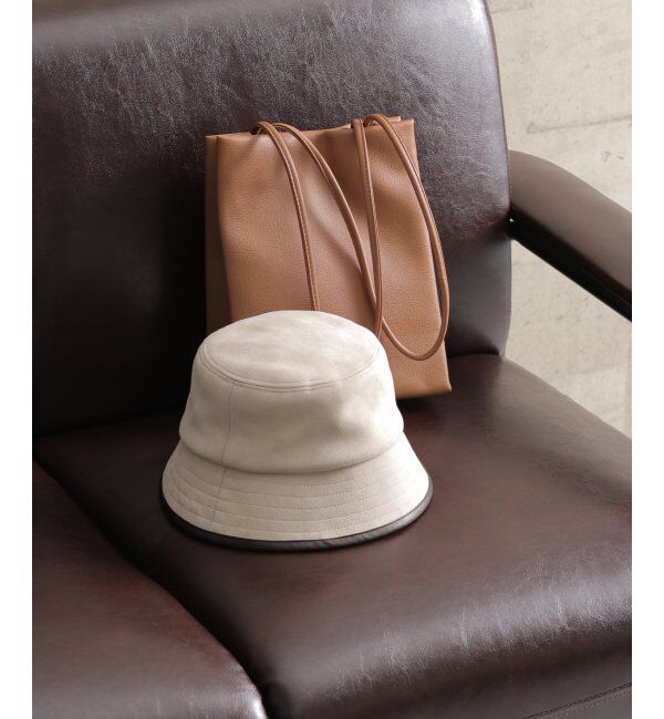 ikka「フェイクスウェードパイピングHAT」|その他|