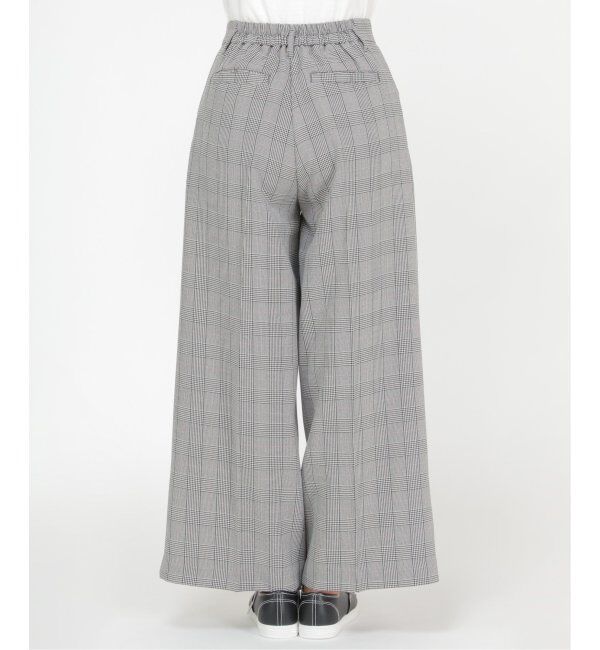 ikka「ウーリッシュフラノワイドパンツ」|その他|