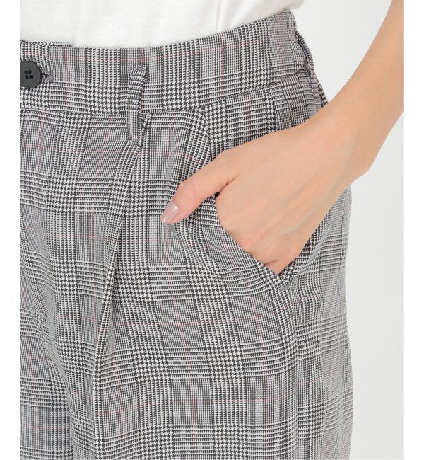 ikka「ウーリッシュフラノワイドパンツ」|その他|