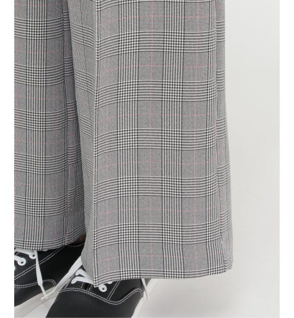 ikka「ウーリッシュフラノワイドパンツ」|その他|