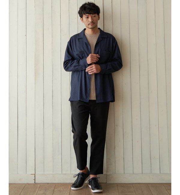 ikka「【イージーケア／シワ軽減】LANATEC CPOシャツ」|シャツ・ブラウス|