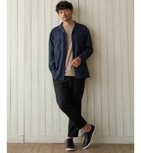 ikka「【イージーケア／シワ軽減】LANATEC CPOシャツ」|シャツ・ブラウス|