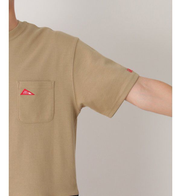 ikka「URBAN NATURE LIFE アーバンネイチャーライフ バイカラードロストTシャツ」|Tシャツ・カットソー|