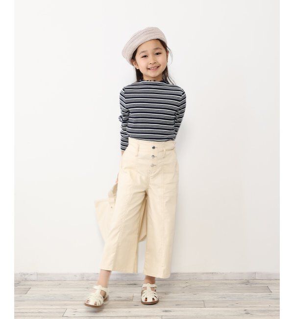 ikka kids「三角テレコロンTシャツ（120~160cm）」|Tシャツ・カットソー|