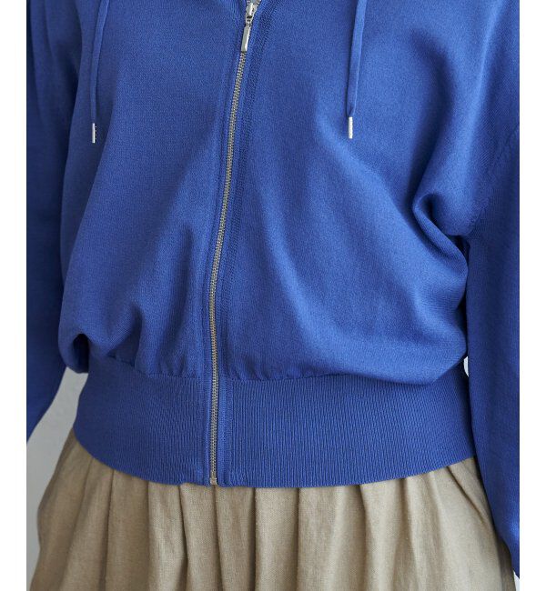 ikka「ニットジップパーカー」|その他|