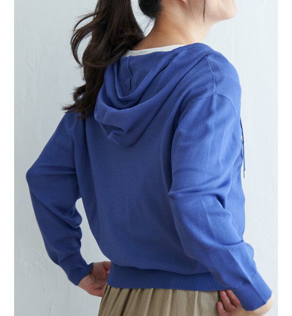 ikka「ニットジップパーカー」|その他|