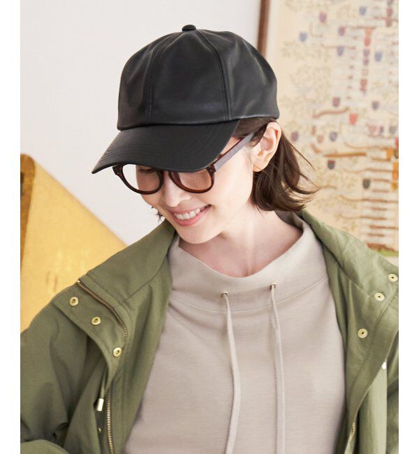 ikka「PUプレーンキャップ」|その他|