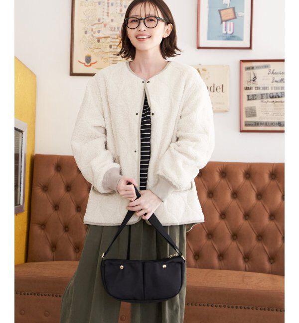 ikka「ハーフムーンダブルフェイスショルダーバッグ」|その他|